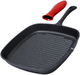Patelnia do grillowania Vilde Cast Line żeliwna z silikonową nakładką 24.5x24 cm (5904316471828) - obraz 7