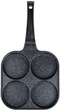 Сковорода для яєць Orion Grande гранітова на 4 відділи 22 см (8592381196615) - зображення 2