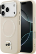 Панель Karl Lagerfeld Karl Pin MagSafe для Apple iPhone 17 Pro Beige (3666339495794) - зображення 1