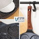 Сковорода для яєць Vilde Black & Wood гранітова на 7 відділів 26 см (5904316492601) - зображення 3