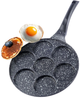 Сковорода для яєць Orion Grande гранітова на 7 відділів 27 см (8592381128722) - зображення 8