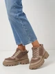 Женские зимние ботинки кожаные низкие Ashoes Тедди 41 26 см Латте (ROZ6501005152) - изображение 2