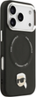 Панель Karl Lagerfeld Karl Pin MagSafe для Apple iPhone 17 Pro Black (3666339495633) - зображення 4