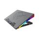 Подставка-кулер под ноутбук охлаждающая с RGB-подсветкой MEETION CP5050 черная - изображение 8