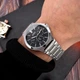 Мужские классические часы Casio MTP-V300D-1A серебристые с чёрным циферблатом - изображение 7