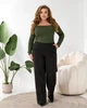 Жіночі теплі класичні брюки прямого крою Uaclothes 58/60 Чорний (like35777-161981373) - изображение 1