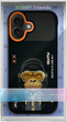 Etui plecki Nimmy Cool&Cute 2.0 Gorilla do iPhone 17 Black (6971080313868) - obraz 7