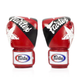 Рукавички боксерські з бинтами Fairtex BGV1 Nation Print 12 унцій, червоні - изображение 3