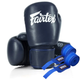 Рукавички боксерські з бинтами Fairtex Amateur BGV27 10 унцій, сині - изображение 1