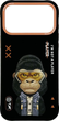 Etui plecki Nimmy Cool&Cute 2.0 Gorilla do iPhone 17 Pro Max Black (6971080313899) - obraz 1