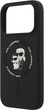 Etui Karl Lagerfeld Silicone Karl&Choupette Ring MagSafe do Apple iPhone 17 Pro Max Black (3666339549565) - obraz 6