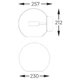 Бра Zuma Line W0428-01D-L4AC ENCELADUS - зображення 2