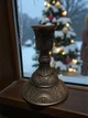 Подсвечник медный винтажный, 10х8х4 см. - изображение 2