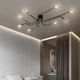 Люстра лофт MSK Electric Maze з бронзовими патронами MSK Electric NL 13060/8 BK+BN - зображення 1