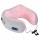 Масажер подушка U-Shaped Massage Pillow SHAKE Gray pink - зображення 3