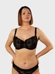 Бюстгальтер с косточками brabrabra Закохана SLZ25801105 75E Черный (6907208070191) - изображение 1