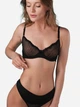 Бюстгальтер brabrabra Ласка SLZ26101022 36D/80D Черный (6907208059158) - изображение 1