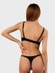 Бюстгальтер с косточками brabrabra Закохана SLZ25801065 75C Черный (6907208069997) - изображение 2