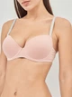 Бюстгальтер с косточками бесшовный хлопковый brabrabra 076S 70D Пудра (6907208013723) - изображение 4