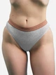 Трусики-бразилиана brabrabra М'який комфорт SLZ24502028 M-40-98 Серые (6907208042341) - изображение 1