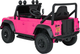 Електричний автомобіль для дітей Land Rover Defender 110 SVX Concept Рожевий (5903864984705) - зображення 6