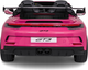 Електричний автомобіль для дітей Porsche 911 GT3 Рожевий (5903864985573) - зображення 7