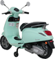 Електричний скутер для дітей Vespa Roma Зелений (5903864984651) - зображення 6