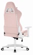 Геймерське крісло Hell's HC-2000 Pink White 5907196011672 - изображение 4