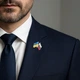 Значок (пин) BROCHE брошь бижутерия Флаги Украина-Болгария BRGV114461 - изображение 7