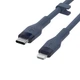 Кабель Belkin BoostCharge Flex Type-C - Lightning 1 м Blue (CAA009bt1MBL) OEM - изображение 3