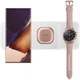 Бездротовий зарядний пристрій Samsung Wireless Charger Trio (Phone + Galaxy Watch + Galaxy Buds) White (EP-P6300TWEGRU) - зображення 1