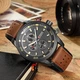Годинник наручний чоловічий Curren 8250 Black (18686-hbr) - зображення 4