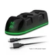 Зарядная док-станція DOBE TYX-1623X для двух геймпадов Xbox One Series X/S Xbox Series X/S с двумя аккумуляторами 4800 mWh LED-подсветкой - изображение 4