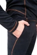 Мужское флисовое термобелье комплект (футболка+брюки) Tramp Microfleece UTRUM-020-black-XL - изображение 5