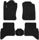 Ворсовые коврики EVAtech Premium в салон авто для Daihatsu Terios (J200) 2006-2017 2 поколение SUV EU черный кант (DU21658C5VPB) - изображение 1