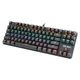 Механическая клавиатура 87 key черная с RGB-подсветкой Bajeal K100 80% Red switch игровая без цифрового блока - изображение 3