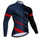 Велоформа зимова Specialized Джерсі з рукавом + штани з лямками, Фліс, Синій, XL - изображение 4