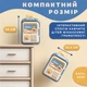 Копилка сейф для детей с отпечатком пальца и кодовым замком для денег электронная от батареек 14х10.5х24 см HP12265BL - изображение 2