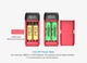 Повербанк-корпус/зарядка Корпус для повербанку Power Bank Case Liitokala Lii-MP2 2x18650-21700 USB-C QC+PD LCD Box Зелений - зображення 4