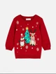 Дитячий новорічний джемпер Primark 86 см Червоний (25101070) - изображение 1