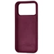 Чехол Fiji Silicone Case для Apple iPhone 17 Pro бампер накладка Soft Touch с микрофиброй Plum - изображение 2