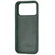 Чехол Fiji Silicone Case для Apple iPhone 17 Pro бампер накладка Soft Touch с микрофиброй Dark Olive - изображение 2