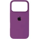 Чехол Fiji Silicone Case для Apple iPhone 17 Pro Max бампер накладка Soft Touch с микрофиброй Purple - изображение 1