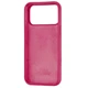 Чехол Fiji Silicone Case для Apple iPhone 18 Pro бампер накладка Soft Touch с микрофиброй Garnet - изображение 2