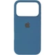 Чехол Fiji Silicone Case для Apple iPhone 17 Pro бампер накладка Soft Touch с микрофиброй Cosmos Blue - изображение 1