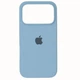 Чехол Fiji Silicone Case для Apple iPhone 17 Pro Max бампер накладка Soft Touch с микрофиброй Lavender Grey - изображение 1