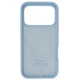 Чехол Fiji Silicone Case для Apple iPhone 17 Pro Max бампер накладка Soft Touch с микрофиброй Lavender Grey - изображение 2