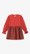Платье праздничное с принтом для девочки Aura Style 1082 122 см Красный shop (2000999331060) - изображение 5