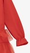 Платье праздничное с принтом для девочки Aura Style 1083 122 см Красный shop (2000999330964) - изображение 3