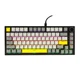 Ігрова клавіатура Ajazz AK820 Black-Yellow - изображение 1
